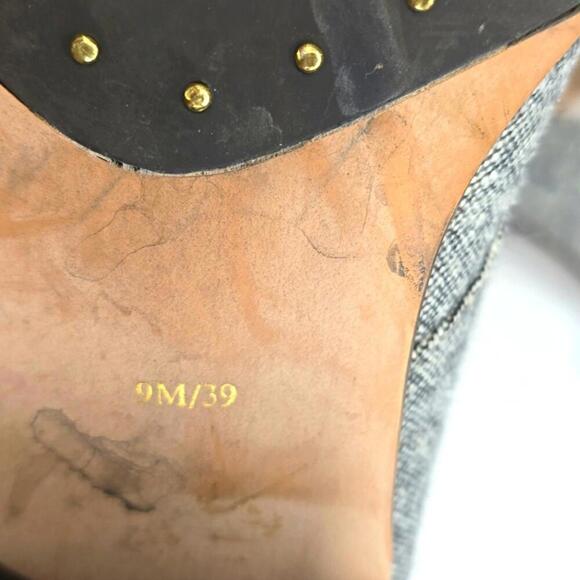 Louise et Cie Stylish Tweed lace up Pumps - Picture 4 of 8